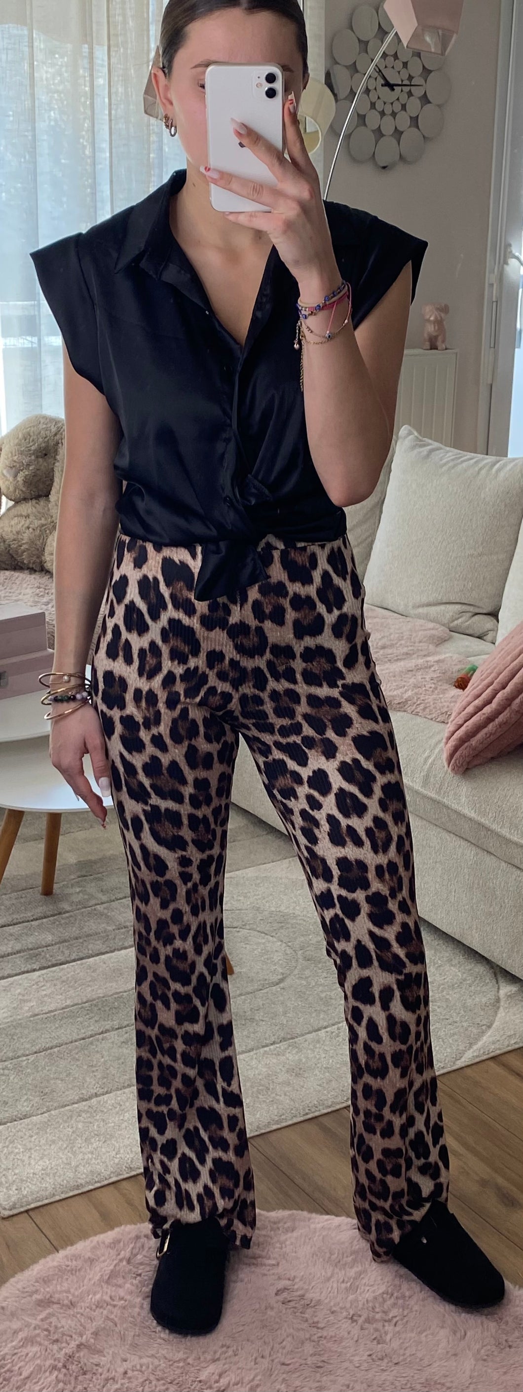 Pantalon léopard